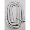 DIY-BizPhones White 25' Ft Long Handset Cord Cortelco/ITT Compatible Standard