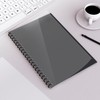 PATIKIL 20 Mil Clear PVC Binding Covers, 10 Pcs Front