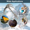 Ruipoo Grappling Hook, Folding Claw Multifunctional Stainless Steel Hook for