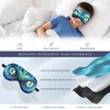 NganSuRong 2 Pcs Dinosaur Dragon Eye Mask Sleep Mask, Funny