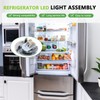2024 Upgrade LED Refrigerator Light Bulb & Cover Assembly for