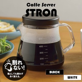 Coffee Server, 16.9 fl oz (500 ml), White, Stron 500 TW-3731