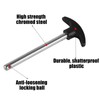 NQEUEPN Crescent-Shaped Weight Stack Pin, Pin Tensile 3/8 Inch Diameter