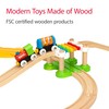 BRIO My First Railway Beginner Pack - 18-Piece FSC-Certified Wood