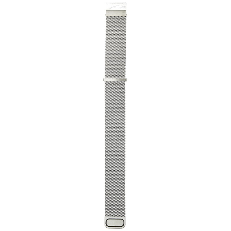 Arias SU20117SV Metal Band Mesh Magnet Watch Strap 0.8 inch