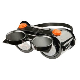 TOOLSTEK WOKIN Flip Up Welding Goggles Industrial Full Sight Grinding Gas Spectacles for Eye Protection Anti-Fog Anti-Glare Welder Safety Glasses Helmet