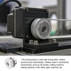 Rebower Synchronous Wheel Timing Pulley Aluminum Synchronous Wheel with Screw