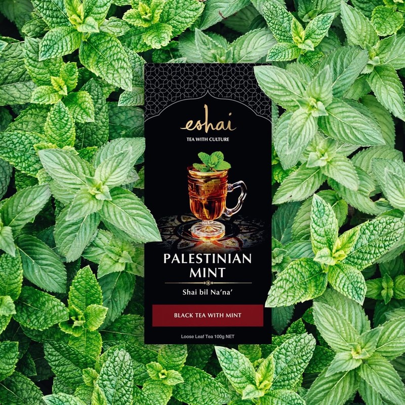 Eshai Palestinian Mint Tea (Shai bil Na’na’) - Black Tea