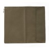Moterm Canvas Zipper Pocket for Travelers Notebook, 1 Insert Pouch