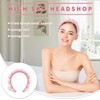 Ycfish Puffy Makeup Headband Spa Headbands for Women Sponge &