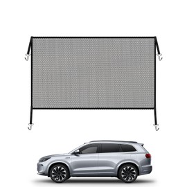 Car Grill Net, Universal Car Bumper Grille Protection Net, Multifunctional Front Grille Mesh Sheet, Automotive Protective Grills Mesh for Enhances Air Vents Spoiler