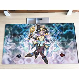 New Mlikemat Playmat Nightmare Apprentice TCG CCG OCG Trading Card Game Mat Table Mat with Zones + Bag (YG001-074-A)