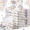 Yinder 24 Packs 960 Sheets Tissue Cube Car Facial Boxes
