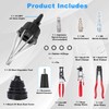 WODHMIEY Pneumatic CV Joint Boot Expander Tool Kit,Expander Rod Spreader