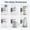 Sink Bottle and Glass Cleaning Brush for Drinkware - Suction