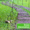 Hicarer 24 Pack 15 Inch Shepherds Hooks Outdoor Plant Hanger
