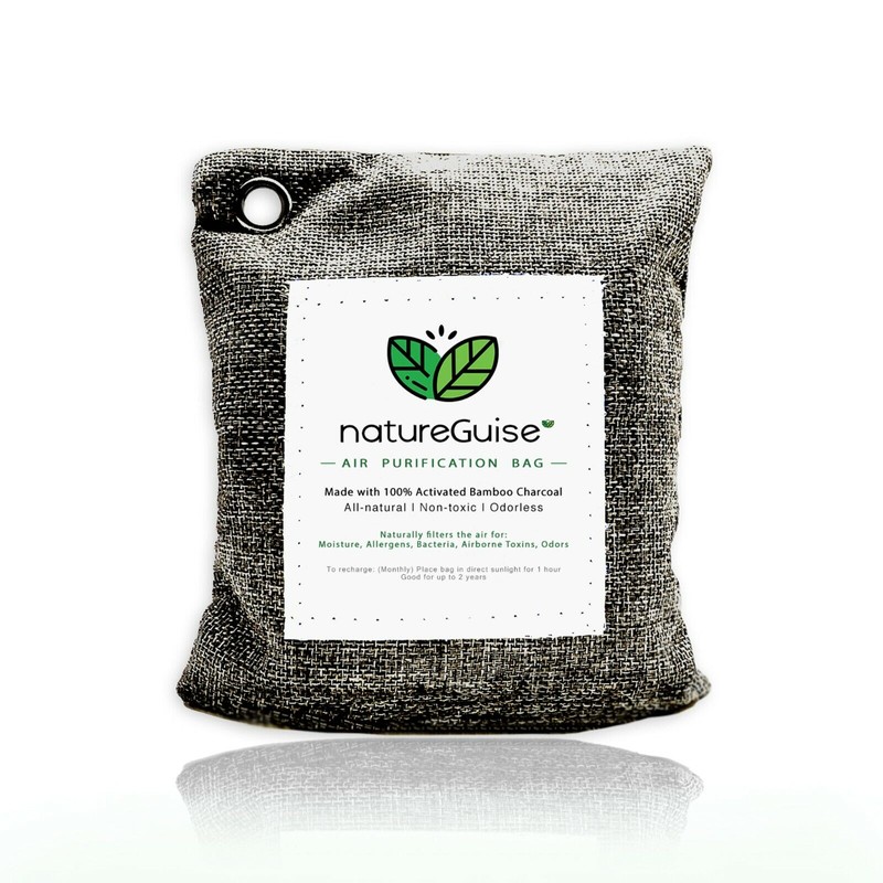 NatureGuise Bamboo Charcoal Air Purifying Bag / Deodorizer Neutralizer NatureGuise