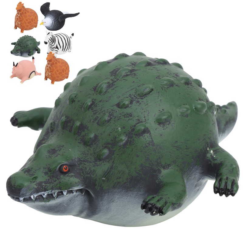 Mini Animal Model Toys Set Pressure Relieve Learning Simulation Big