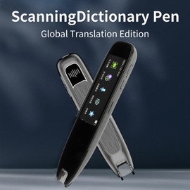 Smart Scanning Translation Pen with HD Touchscreen, Comprehensive Analysis, Massive Vocabulary Database, Built in E Dictionary, Smart Recording for Textbooks, Newspapers, Magazines