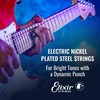 Elixir Elixir Strings Electric Guitar Strings with NANOWEB Coating, 3