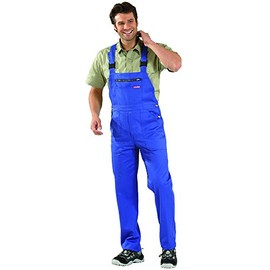 Planam Size 50 Men's MG 290 Dungarees Cornflower Blue Model 0630