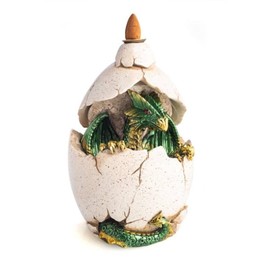 MDI Hatching Dragon Backflow Incense Burner with LED Light