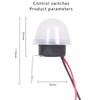 2 Pack AC DC 12V 10A Auto On Off Photocell