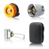 SAN LIKE 3pcs Camping Stove Adapter Butane Canister Adapter Refill
