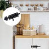 Barrel Bolt Latch Slide Bolt Latch Hardware 6.3 Inch Black