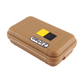 Gonetre Waterproof Match Container Rugged Box 16×11×5 Outdoor Waterproof Survival Storage Box Case Container Dh for Camping Fishing