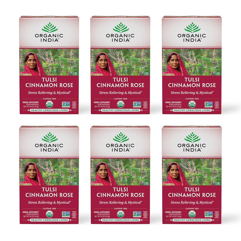 Té orgánico de la India Tulsi de comercio justo, orgánico