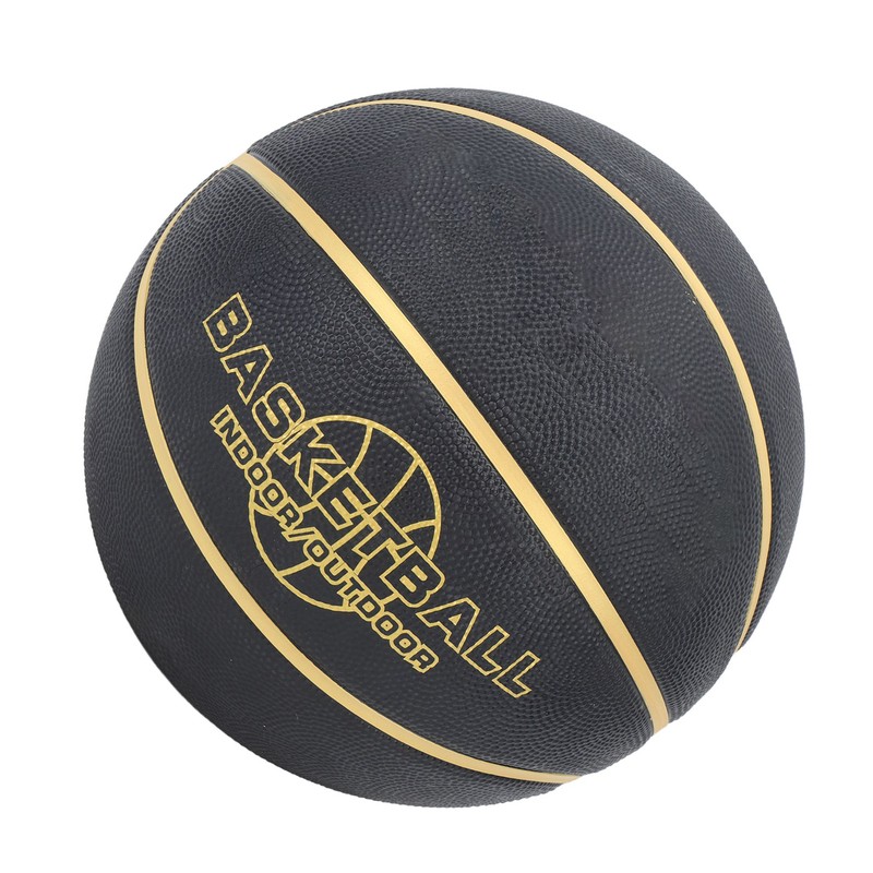 Black Basketball Training Wear Resistance Safe Large Particles Easy Grip