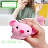 funnysquee Pink Pig Squishies Toy Stress Relief Kawaii Soft Animal