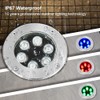 RSN LED Landscape Lighting 18W RGB Underground Light IP65 Waterproof