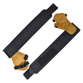 Weight Training Gloves - PU Leather Fingerless Lifting Gloves,Breathable Palm Protection Grip Workout Accessories for Gym