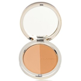 Clarins Ever Bronze Compact Powder #02 Medium 10g/0.3oz / 클라랑스 에버 브론즈 컴팩트 파우더 # 02 미디엄 10g/0.3oz