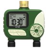 GMR Irrigation Computer with Brass Inlet, Garden Hose Irrigation Control,