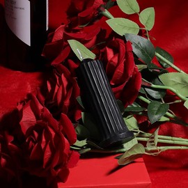 Black Low-Temperature Scented Pillar Candle for Couples - SM Play, Romantic Wax Dripping Experience