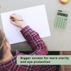 EooCoo Large Size Basic Standard Calculator, Office Desk Accessories, 12