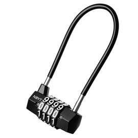 Ankilo Upgraded Combination Padlock Outdoor, 4 Digit Waterproof Resettable Padlock for Gym Locker, Hasp Cabinet, School, Fence Gate