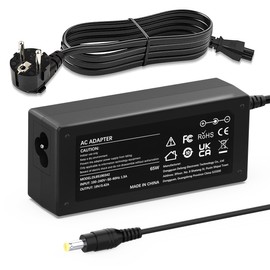 65W Laptop Ladekabel Netzteil für Acer Aspire 3 A315 A314 A515 E17 E15 E5 E3 V3 V5 ES1 ES15 A315-51 A315-41 A315-54 E5-575 E5-575G E1-531 E1-571 PA-1650-86 Ladegerät 19V 3.42A Adapter 5,5 * 1,7mm