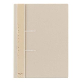 Kokuyo Fastener File Report, 2 Holes, A4, Holds 100 Sheets, Sepia F160S (Set of 10)