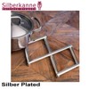 SILBERKANNE Scissor Trivet Extendible 55 x 13 cm Premium Silver