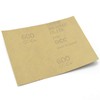 Daytona 62152 Motorcycle Waterproof Sandpaper, Grit Size #600, Set of