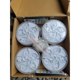 Unbranded/Generic Submersible 10 LED Waterproof Light RGB for Vase Wedding Party Fish Tank Decors