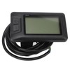 Electric Bike LCD Display Meter ABS 36V 48V Universal Control