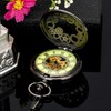 BOSHIYA Mechanical Pocket Watch Luminous Steampunk Vintage Pocket Watch/with Chains/Hand