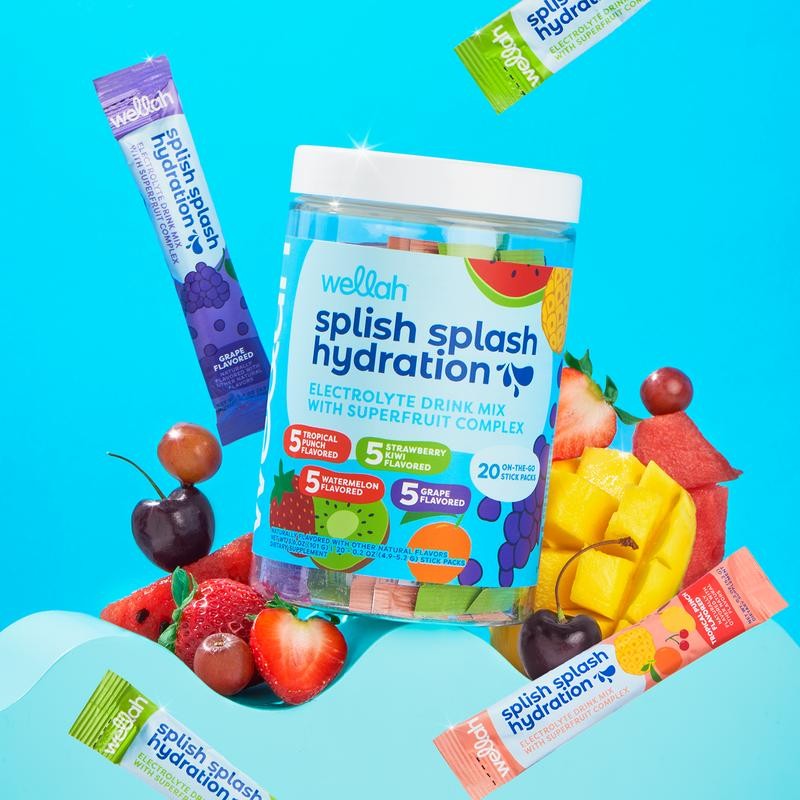 Hydration Stick Packs | 20 Servings:_Grape