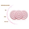 Happyupcity 20PCS Pink Plastic Flower Shape Eyelash Glue Holder Dispenser