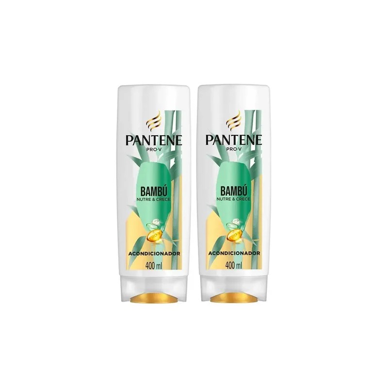 Acondicionador Pantene Pro Bambú Nutre Crece 400ml